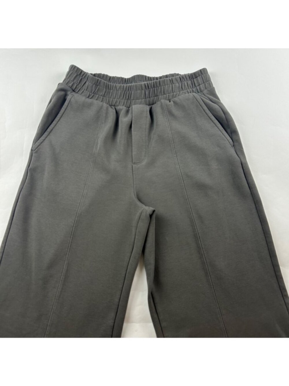 Old Navy Temple Stone Dynamic Fleece High Rise Wide Leg Sweatpants M - Picture 2 of 7